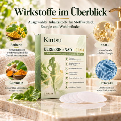 Kintsu 10-in-1 Mikro-Patch – ausgewählte Inhaltsstoffe